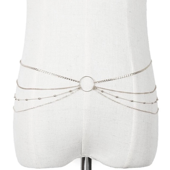 Boho Multilayer Beach Belly Waist Festival Chain - Picture 10 of 14